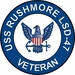USS Rushmore LSD-47 Veteran Decal Sticker