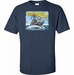 USS Russell DDG-59 Printed Art T-Shirt