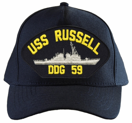 USS Russell DDG 59 Ship Cap