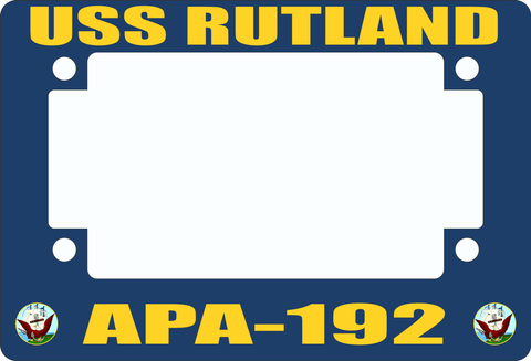 USS Rutland APA-192 Motorcycle Frame