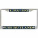 USS Rutland LPA-192 License Plate frame