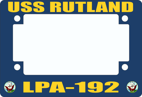 USS Rutland LPA-192 Motorcycle Frame