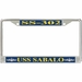 USS Sabalo SS-302 License Plate Frame
