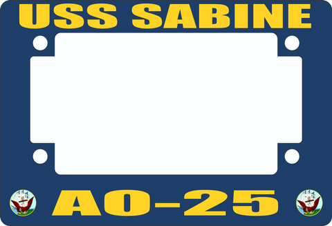 USS Sabine AO-25 Motorcycle Frame