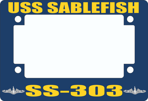 USS Sablefish SS-303 Motorcycle Frame
