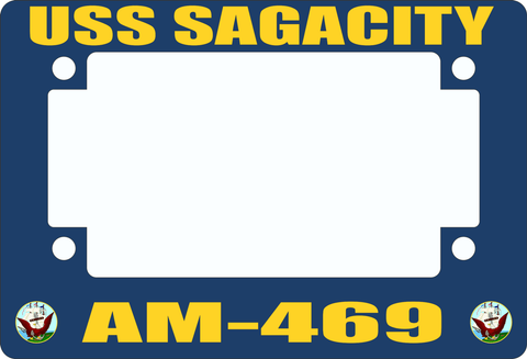USS Sagacity AM-469 Motorcycle Frame