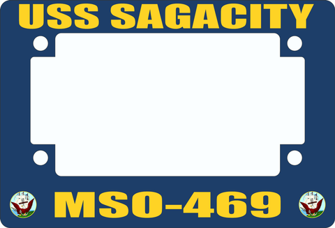 USS Sagacity MSO-469 Motorcycle Frame