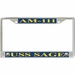 USS Sage AM-111 License Plate Frame