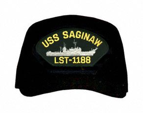 USS Saginaw LST-1188 Ships Ball Cap