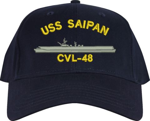USS Saipan CVL-48 Imported Cap