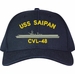 USS Saipan CVL-48 U.S. Made Cap