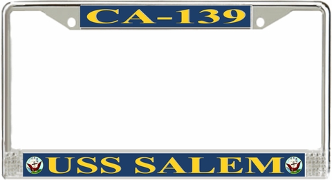 USS Salem CA-139 License Plate Frame