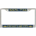 USS Salt Lake City SSN-716 License Plate Frame