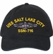 USS Salt Lake City SSN-716 with Dolphins Unstructured Dad Cap