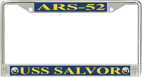 USS Salvor ARS-52 License Plate Frame