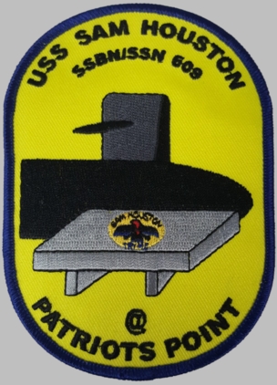 USS Sam Houston Patriots Point Patch