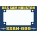 USS Sam Houston SSBN-609 Motorcycle Frame