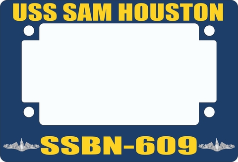 USS Sam Houston SSBN-609 Motorcycle Frame
