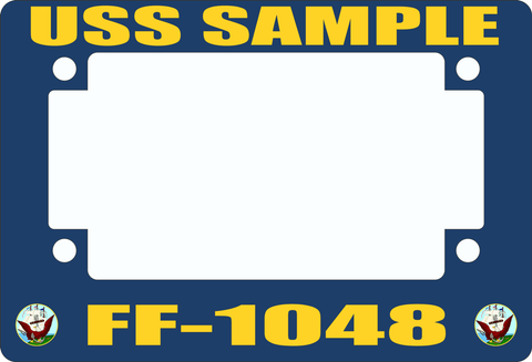 USS Sample FF-1048 Motorcycle Frame