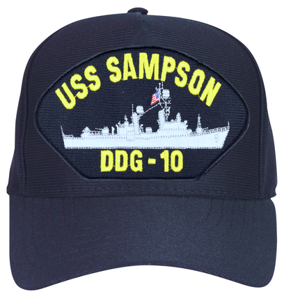 USS Sampson DDG-10 Ball Cap Hat