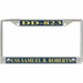 USS Samuel B. Roberts DD-823 License Plate Frame