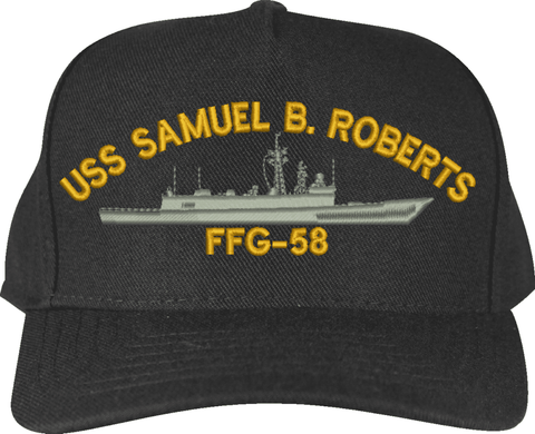 USS Samuel B. Roberts FFG-58 Custom Embroidered Cap