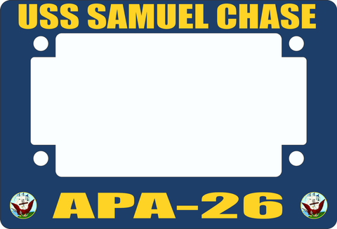 USS Samuel Chase APA-26 Motorcycle Frame