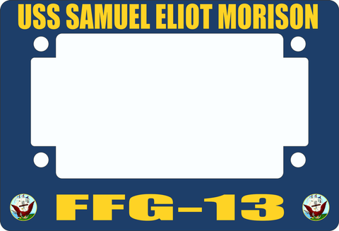 USS Samuel Eliot Morison FFG-13 Motorcycle Frame