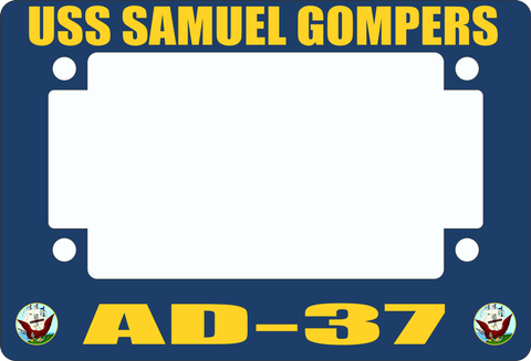 USS Samuel Gompers AD-37 Motorcycle Frame