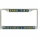 USS Samuel N. Moore DD-747 License Plate Frame