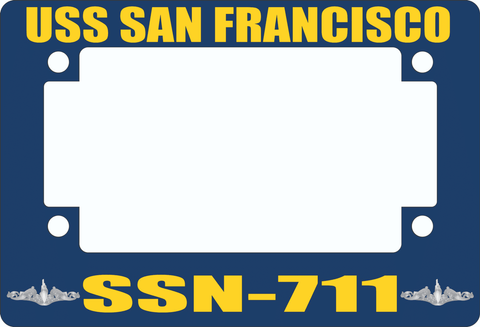 USS San Francisco SSN-711 Motorcycle Frame