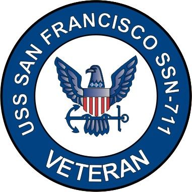 USS San Francisco SSN-711 Veteran Decal Sticker