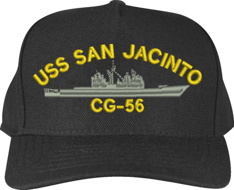 USS San Jacinto CG-56 Custom Embroidered Cap