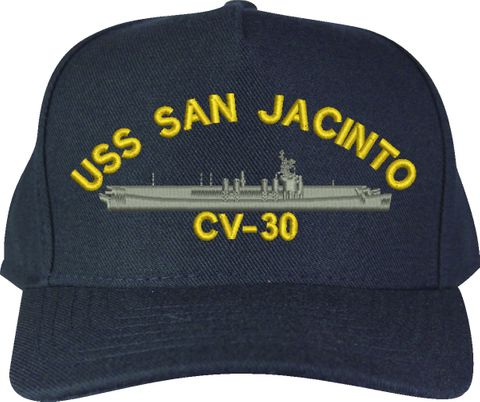 USS San Jacinto CV-30 U.S. Made Cap