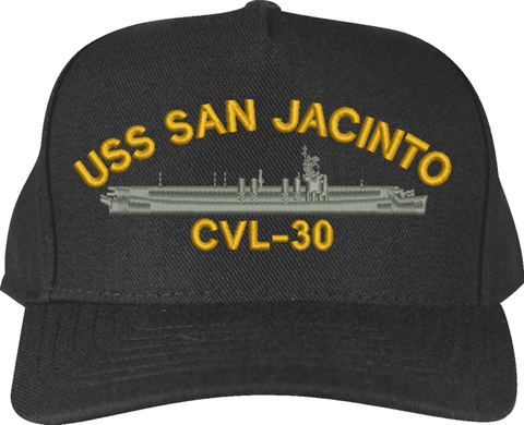 USS San Jacinto CVL-30 Ship Custom Embroidered Cap