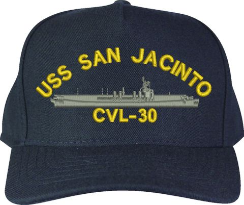 USS San Jacinto CVL-30 U.S. Made Cap