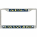 USS San Jose AFS-7 License Plate Frame
