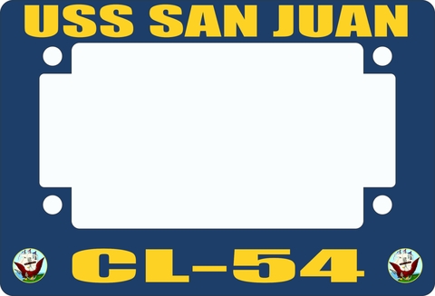 USS San Juan CL-54 Motorcycle Frame