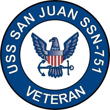 USS San Juan SSN-751 Veteran Decal Sticker
