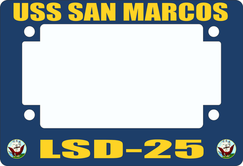USS San Marcos LSD-25 Motorcycle Frame