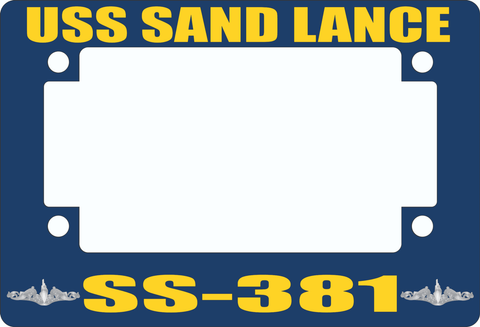 USS Sand Lance SS-381 Motorcycle Frame