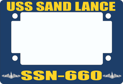 USS Sand Lance SSN-660 Motorcycle Frame