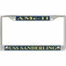 USS Sanderling AMc-11 License Plate Frame