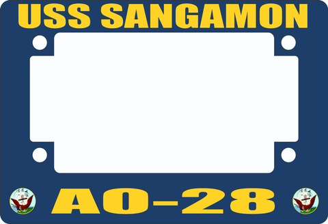 USS Sangamon AO-28 Motorcycle Frame