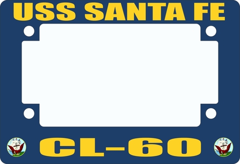 USS Santa Fe CL-60 Motorcycle Frame