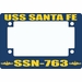 USS Santa Fe SSN-763 Motorcycle Frame