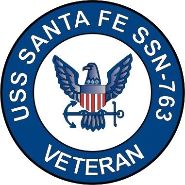 USS Santa Fe SSN-763 Veteran Decal Sticker