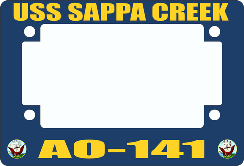 USS Sappa Creek AO-141 Motorcycle Frame