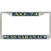 USS Saranac AO-74 License Plate Frame