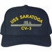 USS Saratoga CV-3 Ship Custom Embroidered Cap